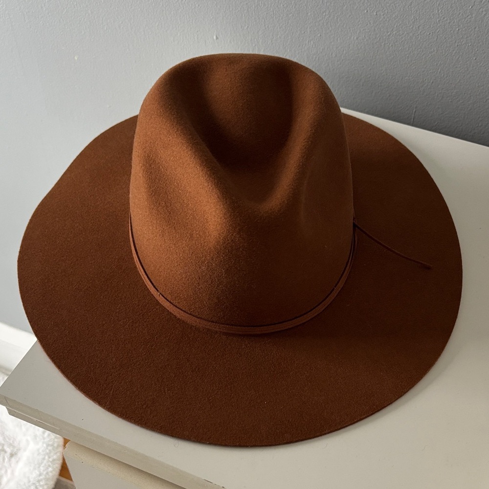 Wyeth by Todd Magill Rich Brown wide brim Hat